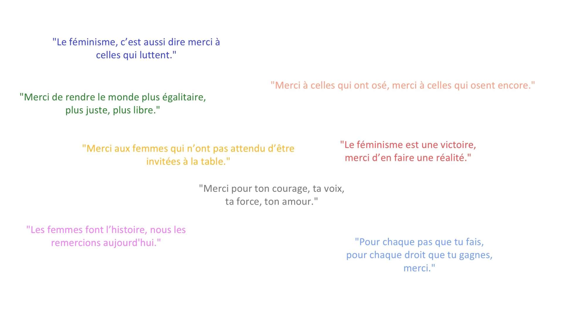 textes féministes