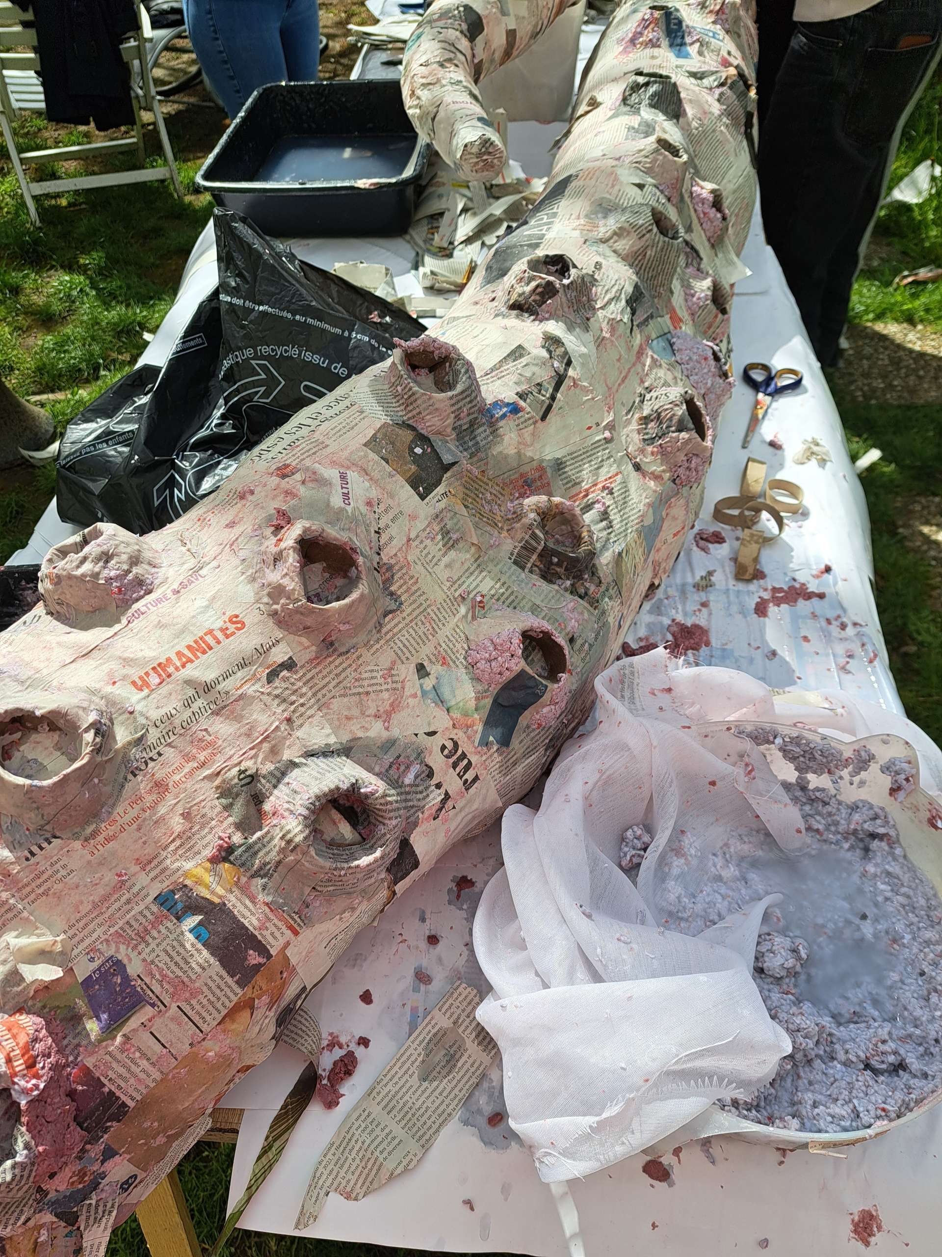 ventouses papier mâché