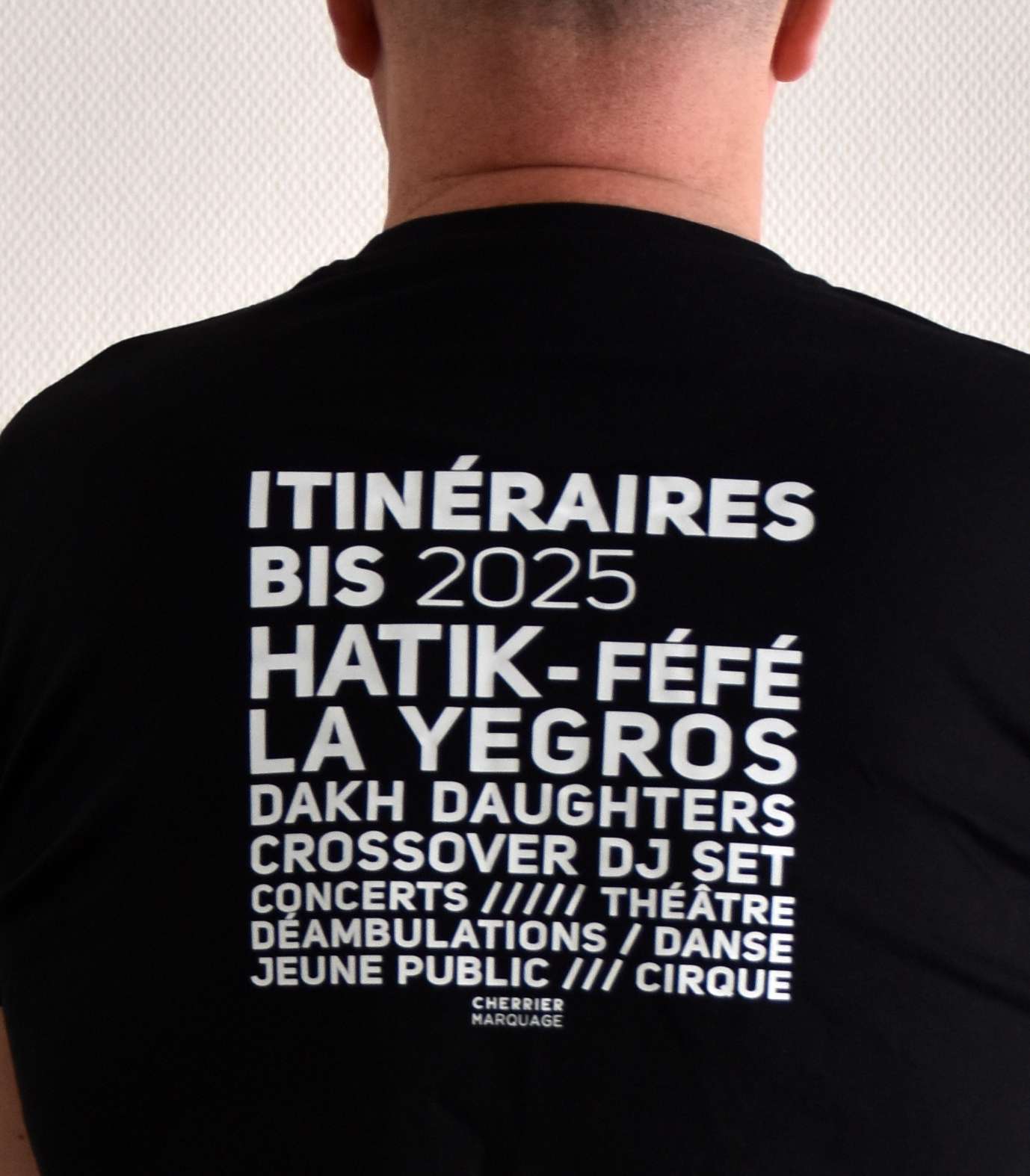 T-shirt Itinéraire Bis 2025